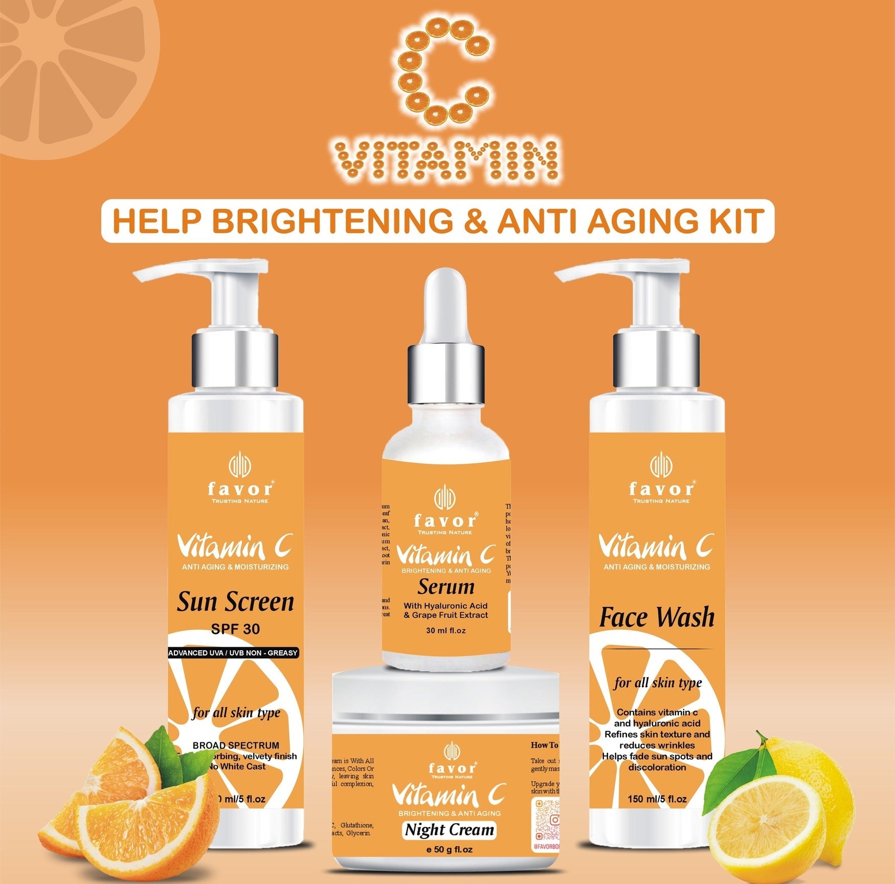 Vitamin C Brightening Kit